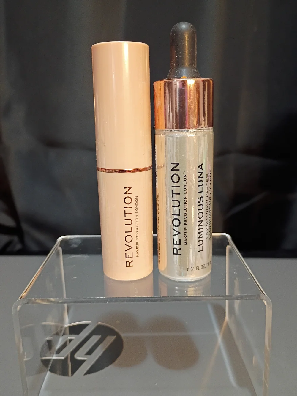 Revolution F3 Foundation Stick & Luminous Liquid Highlighter Duo –